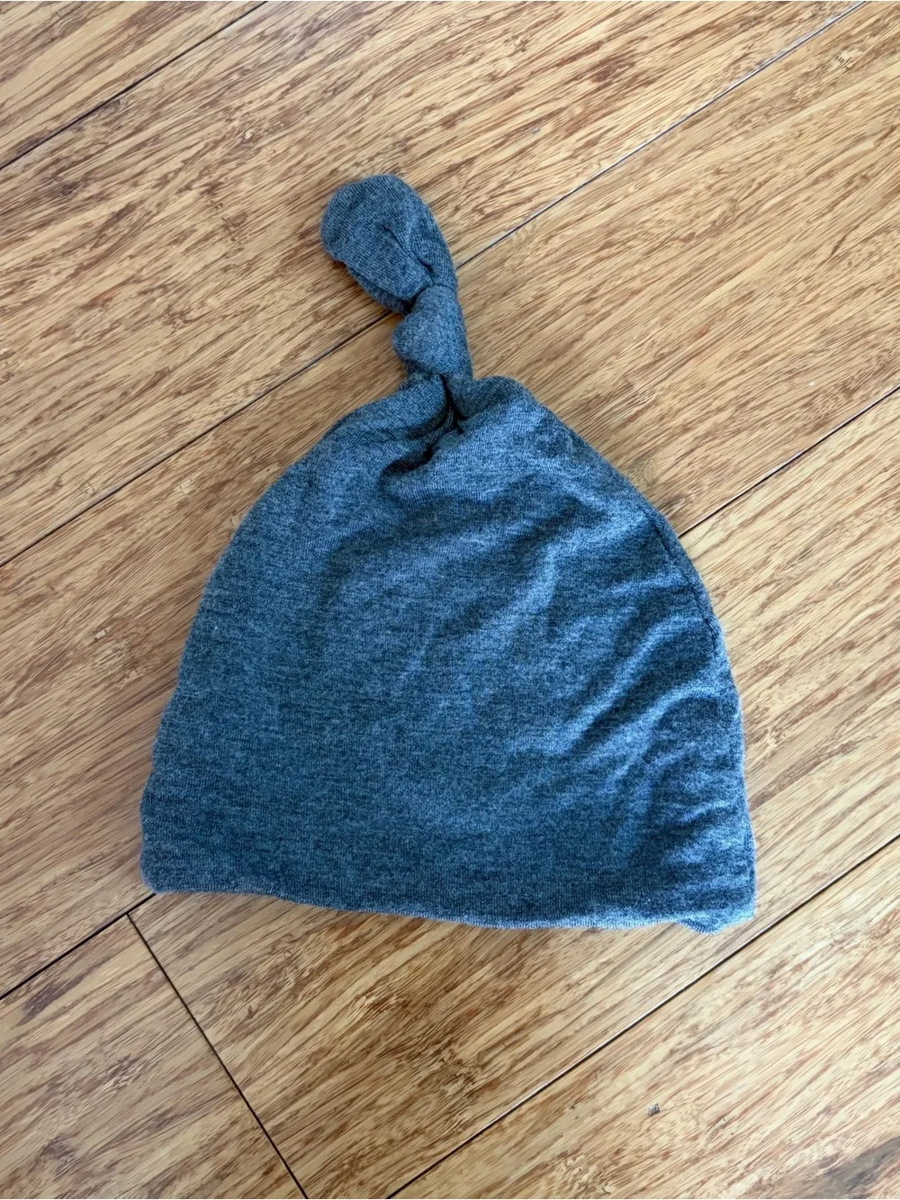 Lou Lou & Company Baby Knot Hats in Gray, Light Blue, and Sage Green